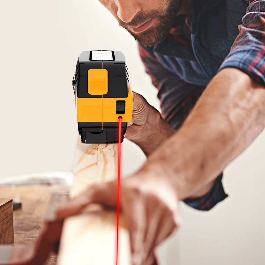 REVASRI Laser-Messband 40m Infrarot-Laserentfernungsmesser mit HD Smart Display Multifunktionales Messwerkzeug - Bild 3