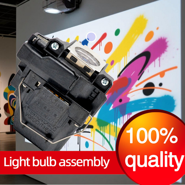 Epson kompatible Projektorlampe ELPLP78 in Schwarz für EB-S03 EB-S120 EB-S17 EB-S18 EB-S200 EB-SXW03 EB-SXW18 EB-W EB-98 - Bild 1