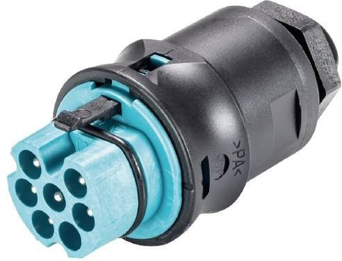 Wieland Electric Geräteanschluss 9L.062.6153.6 in Türkis und Multicolour - Bild 1
