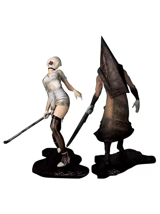 Konami Silent Hill 2 Red Pyramid Thing Bubble Head Nurse Anime Figur, Sammlerfigur, Einzelfigur, Kunststoff - Bild 5