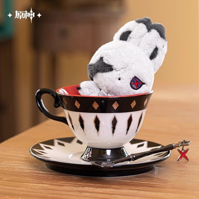TENNYALEN Schlüsselanhänger Rabbit Plüschanhänger Genshin Impact, Unisex - Bild 1