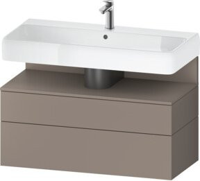 Duravit Waschtischunterschrank Qatego mit Nischen, Breite: 99 cm, Tiefe: 47 cm, Höhe: 59 cm - Bild 1