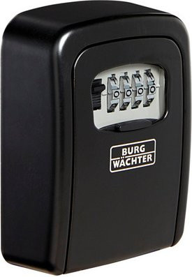Burg-Wächter Key Safe 30 SB Schlüsseltresor mit Zahlenschloss aus Zinkdruckguss in Schwarz - Bild 2