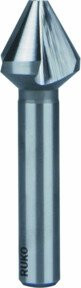 RUKO Kegel- und Entgratsenker DIN 334 Form C 60 Grad aus HSS in Silber - Bild 1