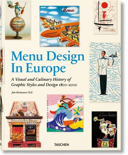 Menu Design in Europe von Steven Heller, gebundene Ausgabe, Sachbuch, multilingual - Bild 1