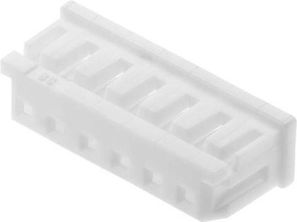 Molex Buchsengehäuse-Kabel in Weiß mit 10 Polen und einem Rastermaß von 2,00 mm - Bild 1