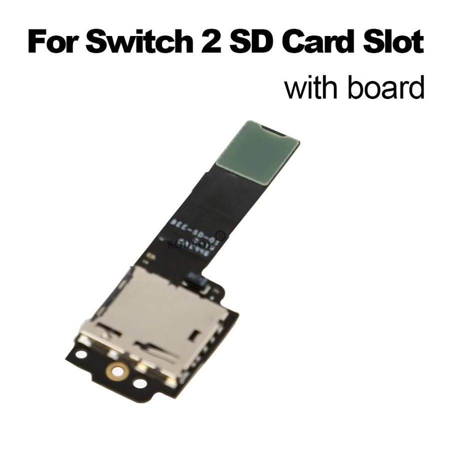 MBCHIPSTAR Micro-SD-Kartensteckplatz und TF-Kartenleser-Board Ersatz für Nintendo Switch Konsole, Schwarz - Bild 2