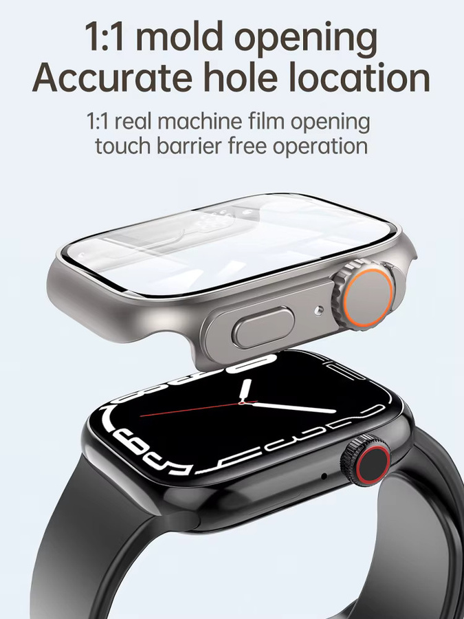 Apple Uhrenarmband, Silikon, Schwarz, Unisex - Bild 3