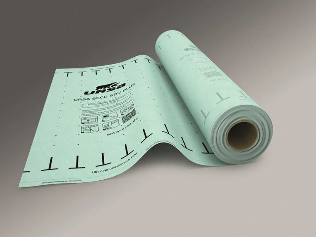 Ursa Seco Pro 0,2 Dampfbremse Folie in Grün, B: 150 cm, L: 2000 cm - Bild 1