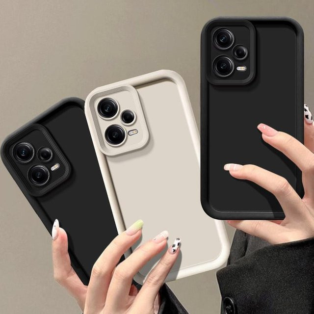 Xiaomi Redmi Note 12 Pro Plus 5G Soft Cover Schutzhülle mit Kameraschutz in Schwarz - Bild 1