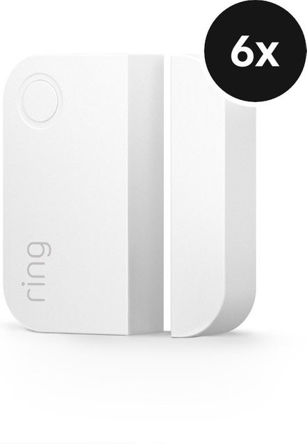 Ring Alarm 2.0 Tür- und Fensterkontakt 6er-Set in Weiß mit Smart-App-Steuerung - Bild 1