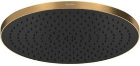 Duravit Kopfbrause 1jet 230 MinusFlow in Bronze Gold, Durchmesser: 23 cm, Rund, Regendusche mit Anti-Limescale-Funktion - Bild 1