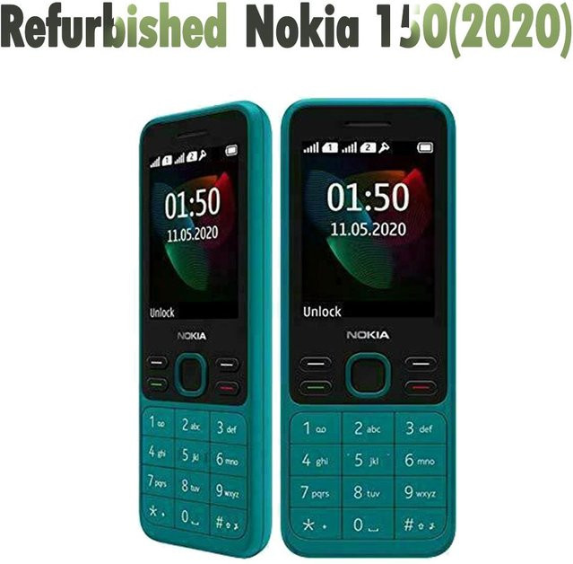 Nokia 150 (2020) Dual-SIM Mobiltelefon Refurbished Schwarz - Bild 1