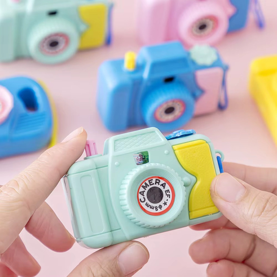 Cartoon Kamera Partygeschenke für Kinder in Mehrfarbig, Set aus 5 bis 20 Stück für Geburtstage, Babypartys oder Ostern - Bild 2