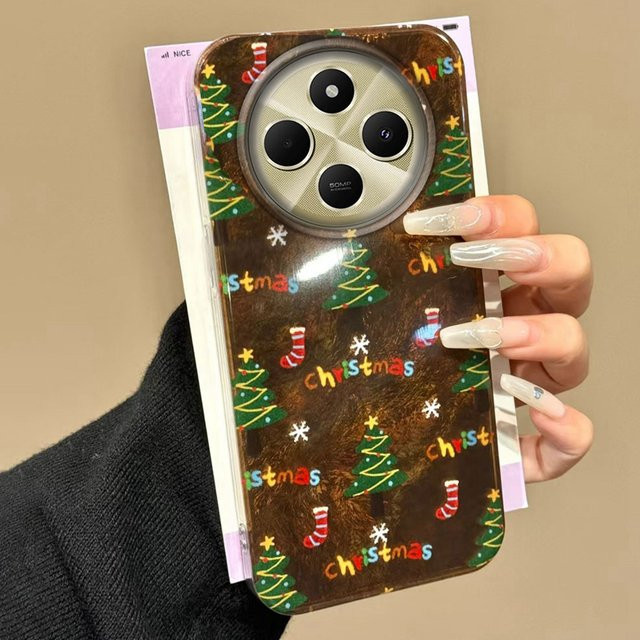 Weihnachtsbaum Handyhülle für Xiaomi Redmi Note Serie in Multicolor - Bild 1