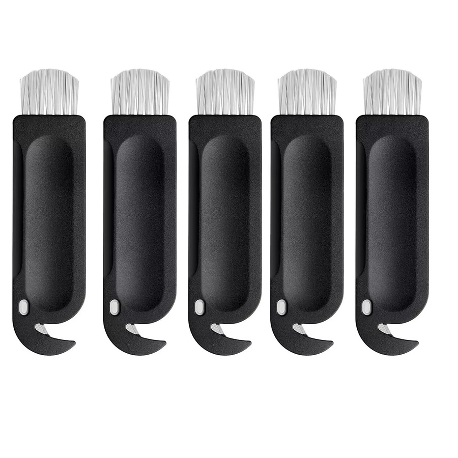 WINDNINJA Universal Clean Tool Reinigungsbürste und Schaber für Xiaomi Roboterstaubsauger Zubehör in Schwarz - Bild 3