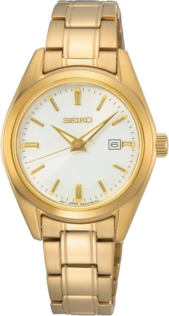 Seiko Armbanduhr, Quarz, Edelstahl, Saphirglas, 29 mm, Damen - Bild 1