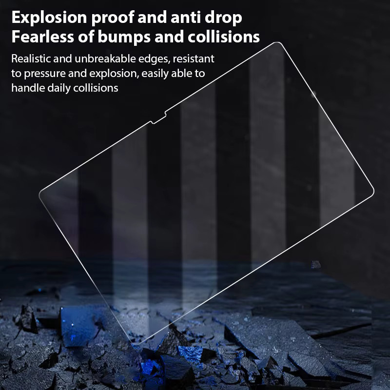 2er-Set Displayschutzfolie aus gehärtetem Glas für Samsung Galaxy Tab A9 Plus, Ultra HD, transparent, 11 Zoll - Bild 4