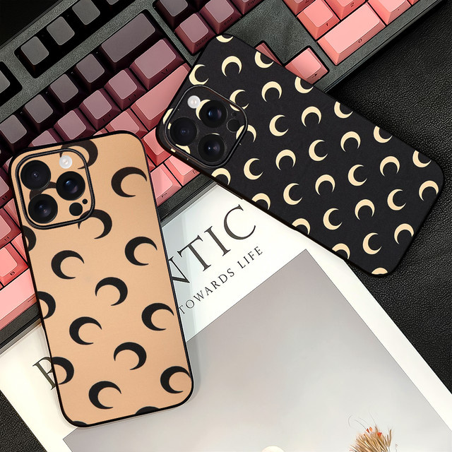 Crescent M-Marines Serre Design Handyhülle für iPhone 16 15 14 13 12 11 Pro Max Plus Mini aus weichem TPU - Bild 1