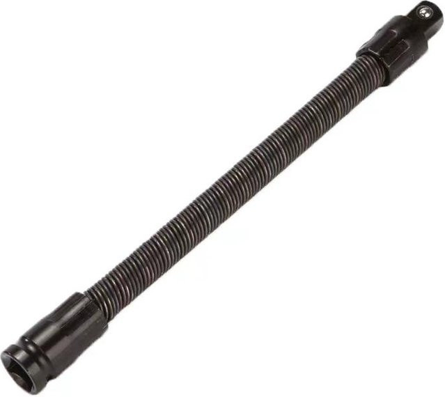 GearUp AutoMoto Flexible Wellenverlängerung 1/2 Zoll Welded Spring Soft Joint Bar, Grau, Länge: 250 mm - Bild 1