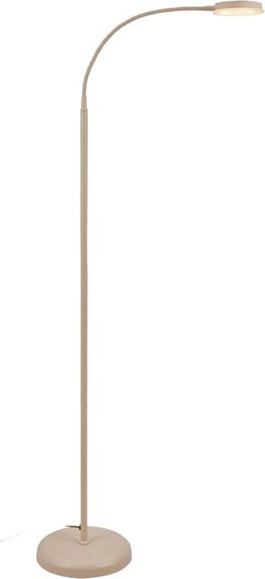 Brilo LED-Stehleuchte Megg in Beige, dimmbar und schwenkbar mit Touch-Funktion - Bild 1
