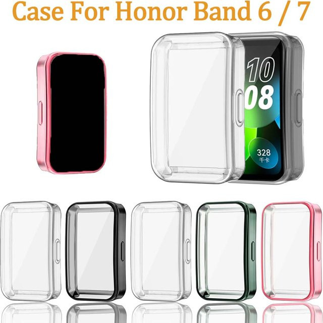 Honor Displayschutzfolie, TPU, transparent, Honor Band 6/7 - Bild 1