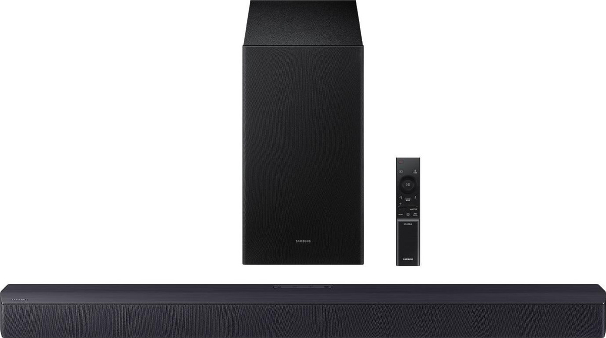 Samsung B-Series HW-B450F Soundbar 2.1 Kanäle mit DTS Virtual:X und Dolby Audio in Schwarz - Bild 1