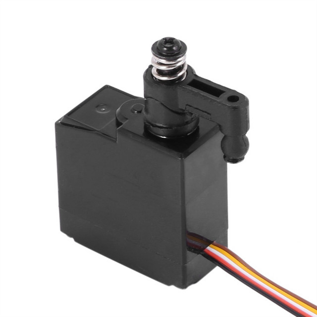 Xinlehong 5-Draht-Servo, RC Auto Ersatzteile Zubehör, Schwarz, Kunststoff - Bild 1