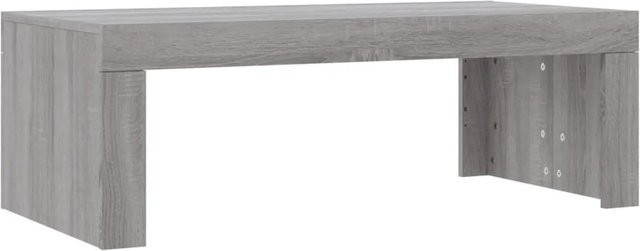 vidaXL Couchtisch modern in Grau Sonoma aus Holzwerkstoff, B/T/H: 102 x 50 x 36 cm - Bild 1