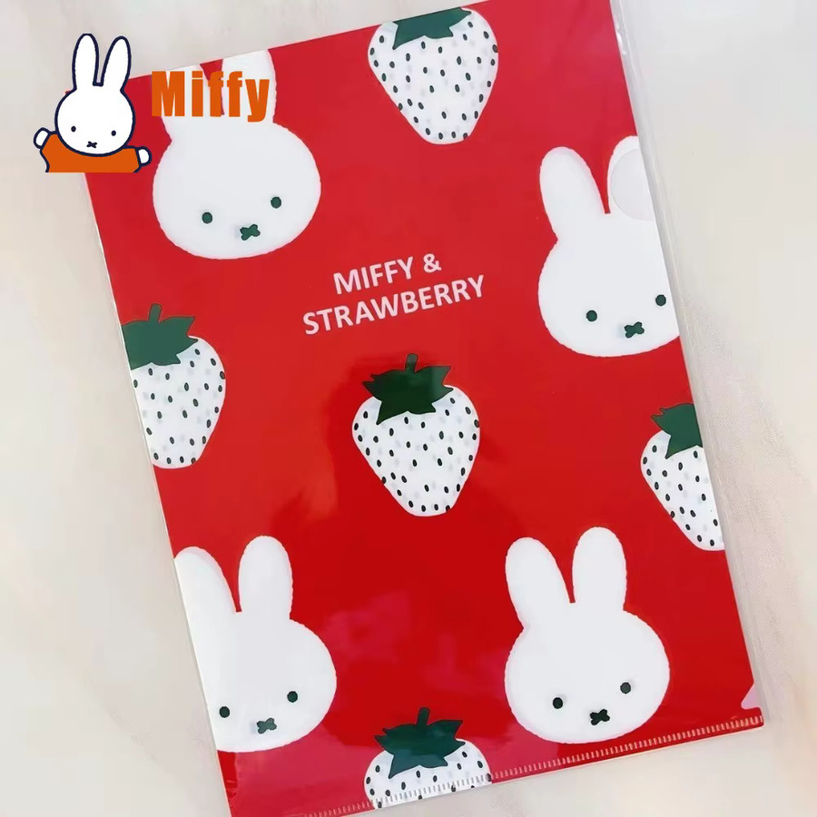 Miffy Dokumentenorganizer A4 Klarsichthülle aus Kunststoff in Transparent - Bild 2