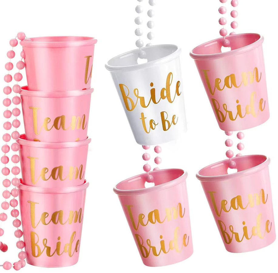 YONGSNOW Halskette, Damen, Team Bride To Be Cup Bachelorette - Bild 1