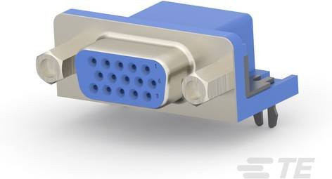 TE Connectivity D-SUB Steckverbinder 2311586-4 Blau - Bild 1
