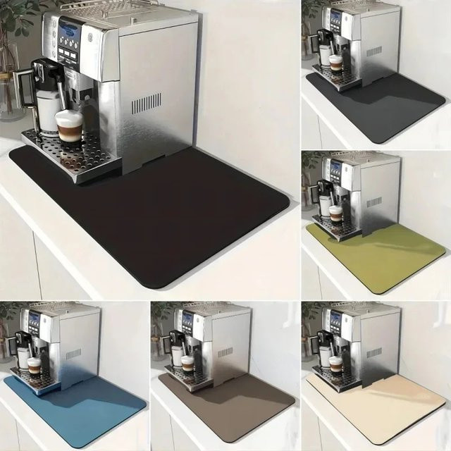 VIKAMA Kaffeemaschinenmatte in Multicolor, rutschfest, wasserdicht und hitzebeständig - Bild 1