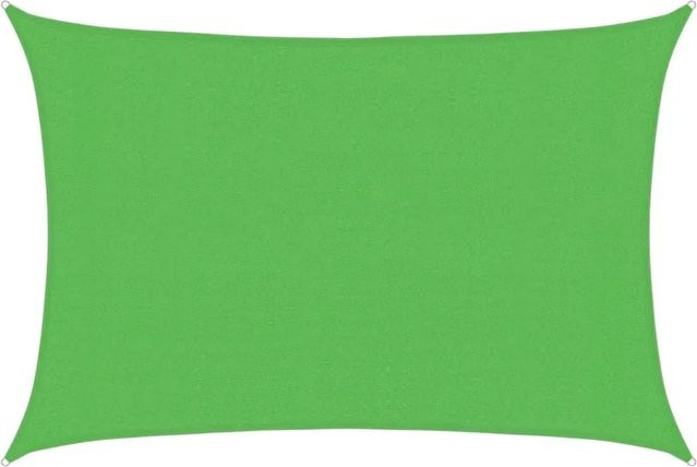 vidaXL Sonnensegel aus HDPE in Hellgrün, B x T: 400 x 300 cm - Bild 1
