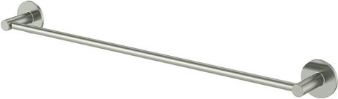Badetuchhalter LENZ NOA aus Metall in Nickel-matt Silber zum Kleben oder Bohren - Bild 1