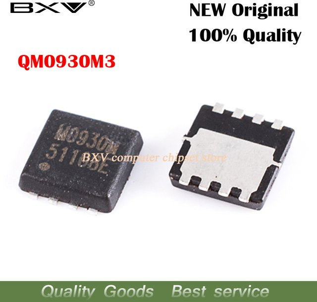 5 Stück QM0930M3 MOSFET QFN-8 in Schwarz von BXV - Bild 1