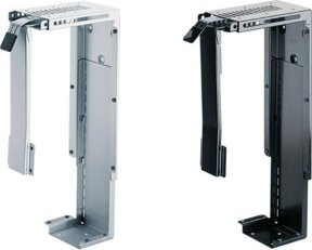 Hettich PC-Halterung Lock 48306 in Silber Aluminiumoptik - Bild 1