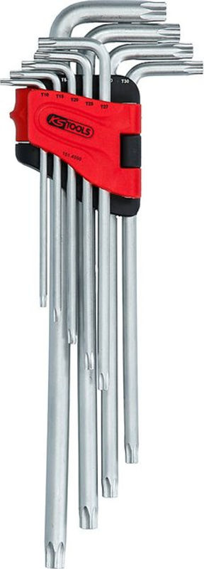 KS Tools TX Winkelschraubendreher-Set extra lang, 9-teilig - Bild 2