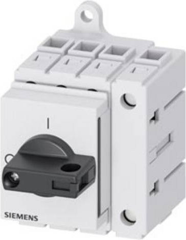 Siemens Lasttrennschalter Schwarz 4polig 16mm² 16A 690 V/AC 3LD30300TL11 - Bild 1