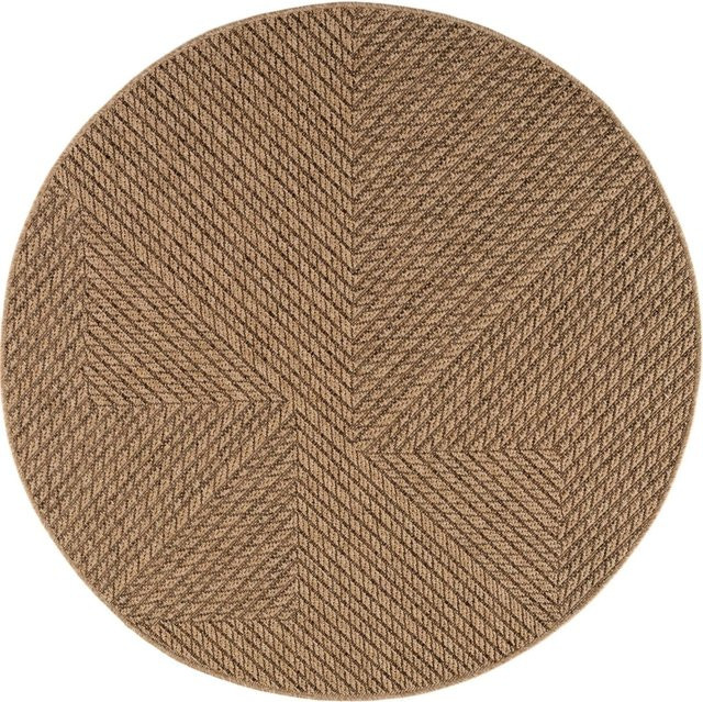 Ayyildiz Outdoor-Teppich Timber 1404 in Beige, rund, Durchmesser: 200 cm - Bild 1