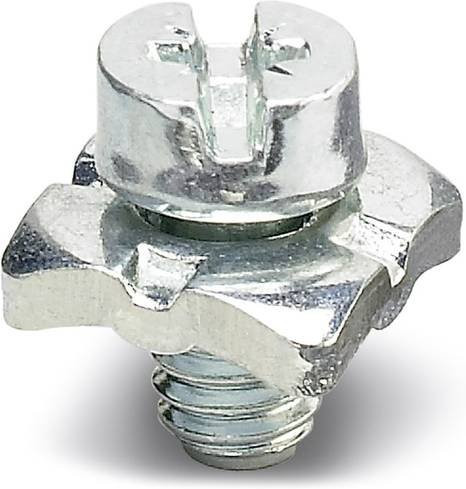Phoenix Contact Montagematerial HC-B-PES in Silber, galvanisiert, 10 Stück - Bild 1