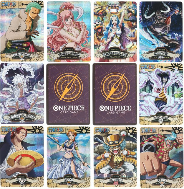 Bandai One Piece Sammelkarten, 100-teiliges Set, Englisch, Holografisch - Bild 1
