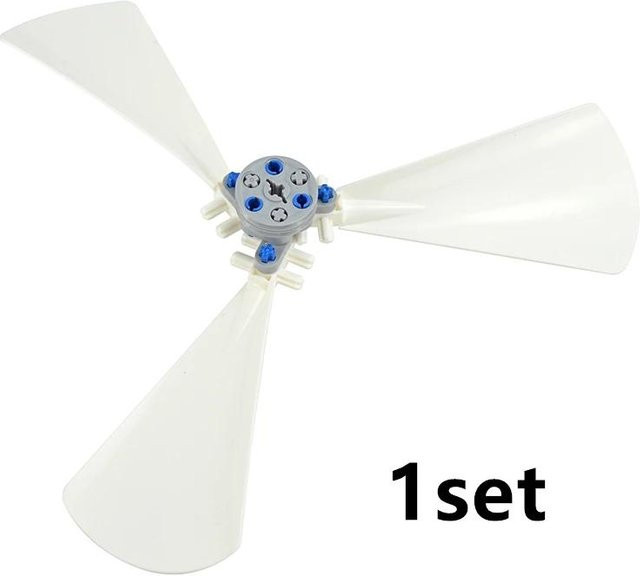 Leduo Technisch Propeller Windventilator Motor Baustein Zubehör - Bild 1