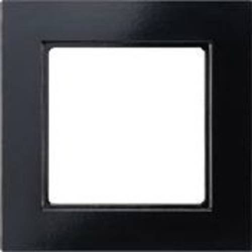 Jung 1fach Rahmen Schwarz AC581SW für den Einbau - Bild 1