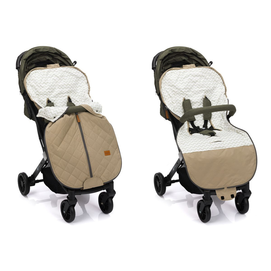 Fillikid Sommerfußsack Light Big für Kinderwagen und Buggy in Beige - Bild 3
