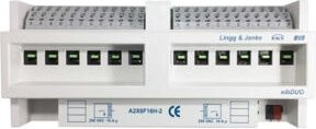 Lingg & Janke Schaltaktor 12-fach 16A 250V 12TE A2X6F16H-2 in Weiß - Bild 1