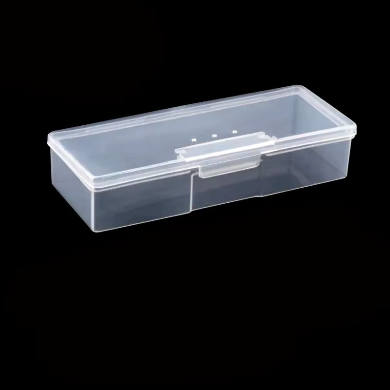 Qin.F. S Aufbewahrungsbox für Nagelzubehör, Weiß, Transparent - Bild 2