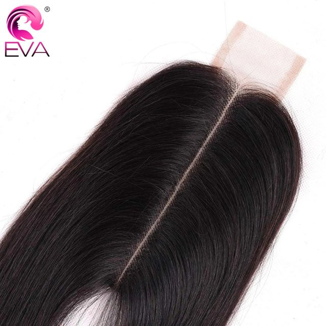 Eva Hair HD Lace Closure, brasilianisches Remy Echthaar, 2x6 - Bild 1