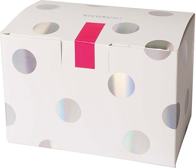 Rico Design Ricorumi Geschenkbox aus Papier in Pink, B/T/H: 9 x 13,5 x 8,5 cm - Bild 1