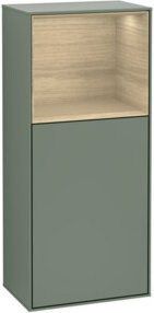 V&B Seitenschrank Finion rechts, lackiert, B/T/H: 41,8 x 41,8 x 93,6 cm - Bild 1